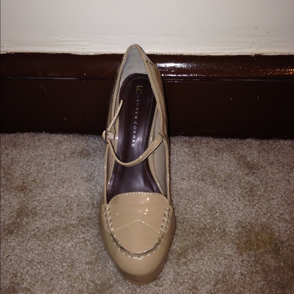 SOLD!!! via Merc@ri - Lauren Conrad Loafer Heel