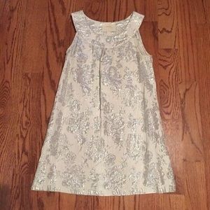 🎉Lowest!! pretty silver and white tunic or dress