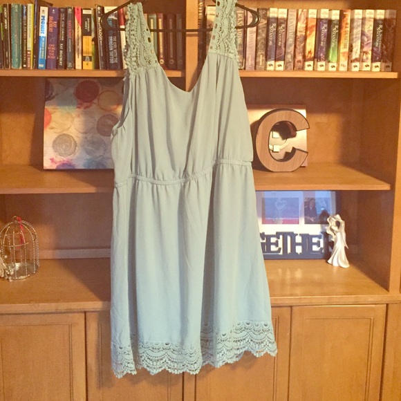 Sage Green Dress