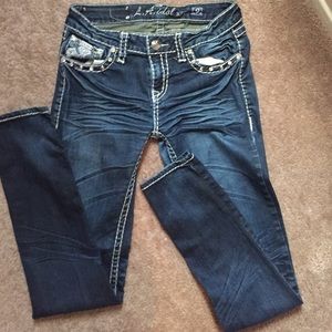 LA idol ankle cropped jeans