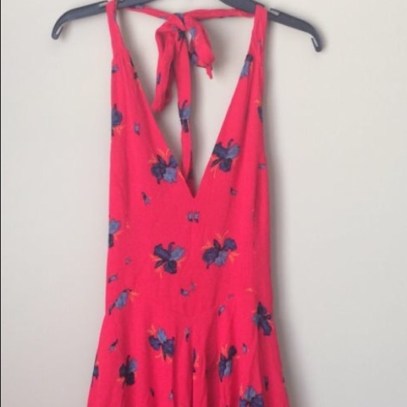 Free People floral-print romper