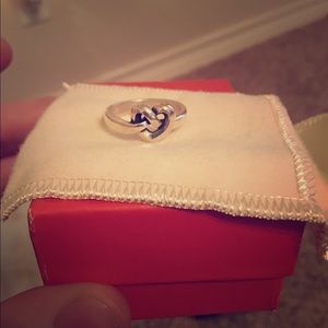 James Avery. Heart knot ring