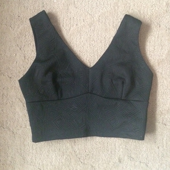 Black Crop Top