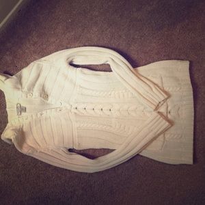 Arizona knit sweater with hood