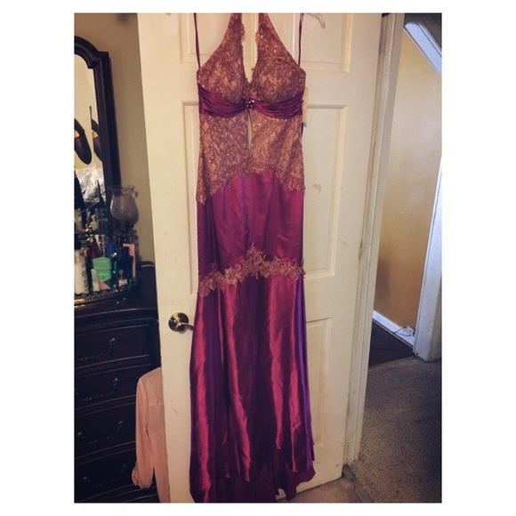 Exquisite Magenta Gown