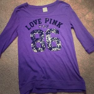 Brand new PINK purple shirt- xs- fits as medium