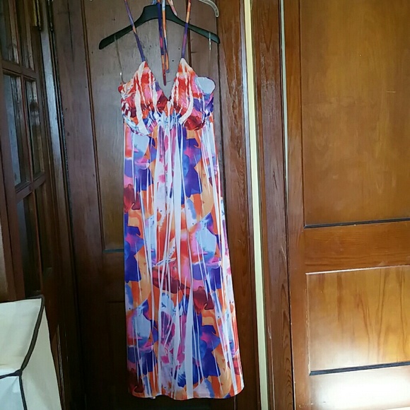 Tropical Maxi dress