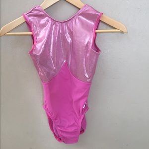 GK Elite Pink Gymnastics Leotard