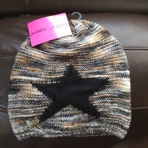 Betsey Johnson Star Beanie
