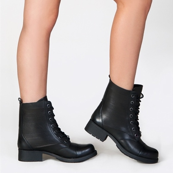Brand New Sam Edelman Gatson lace up combat boots