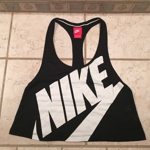 Nike cropped tank