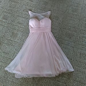 David's Bridal Petal Dress