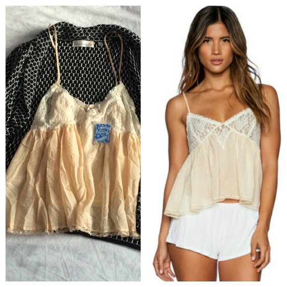 Free People Tops - Free People peach Intimately