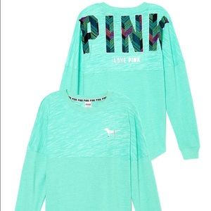 NWT VS PINK CREWNECK SWEATER L