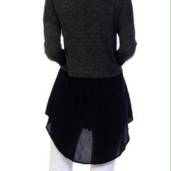 Long black tunic - Picture 2 of 3