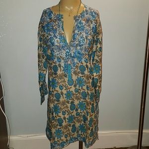 Beach Tunic and Maching Slip on Mules!