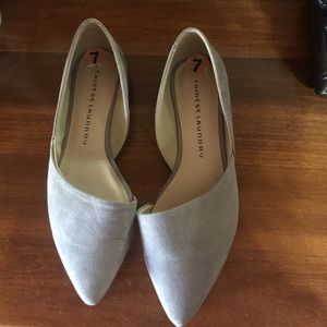 Chinese Laundry Emily O'Drsay Suede Flats