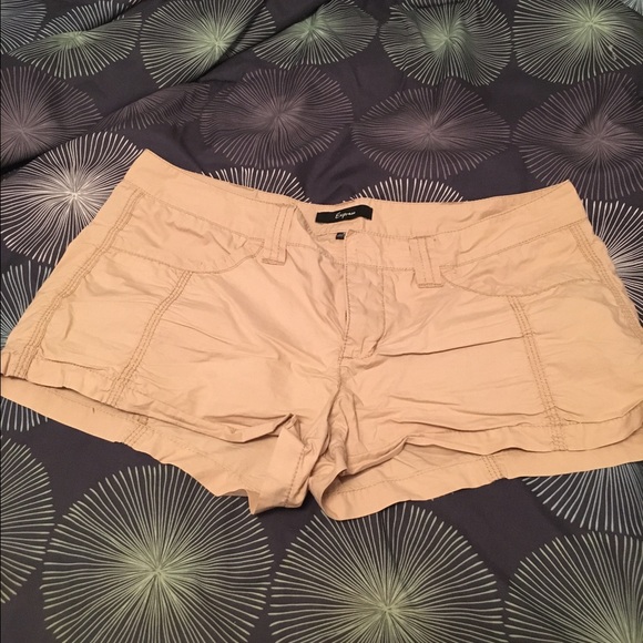 Khaki light weight shorts