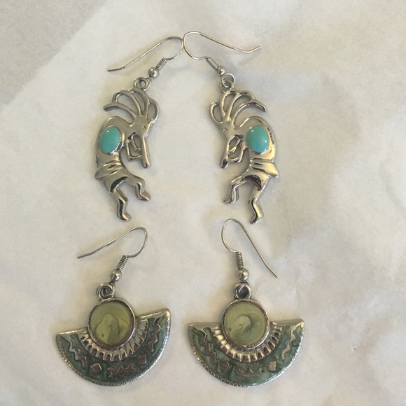 South western inspired earrings.