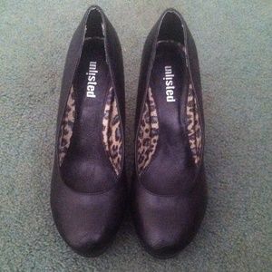 Black heels by Unlisted, size 8 1/2 med