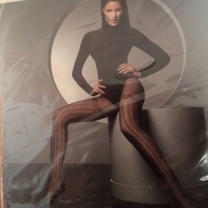 WOLFORD Secret Tights Black Brand New & Sealed S