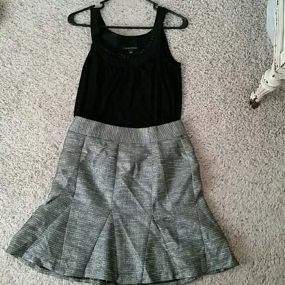 Banana Republic Silver skirt