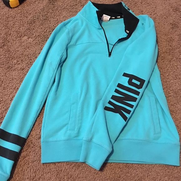 Light blue vs half zip
