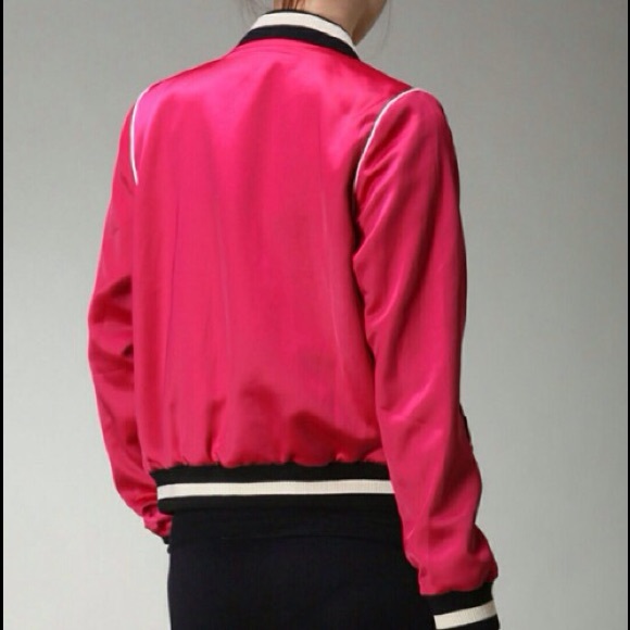 PINK ATHLETIC JACKET BY MOON COLLECTION - Picture 2 of 5