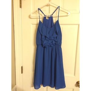 Royal blue dress