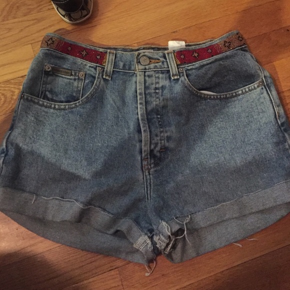 High waisted shorts