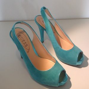 Guess Shoes 4 1/2 " heel