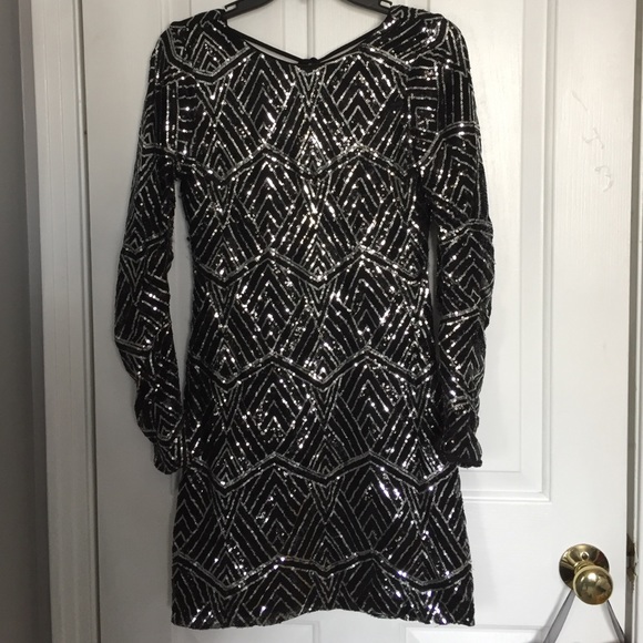 As you wish  Dresses & Skirts - Long sleeve sequence dress