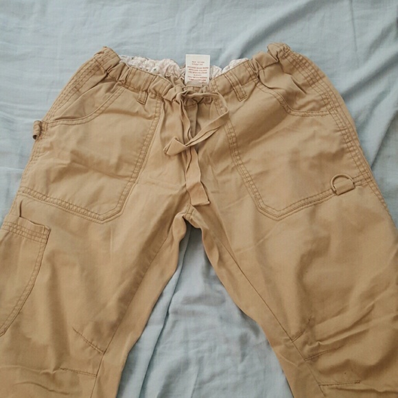 Koi tan scrub pants