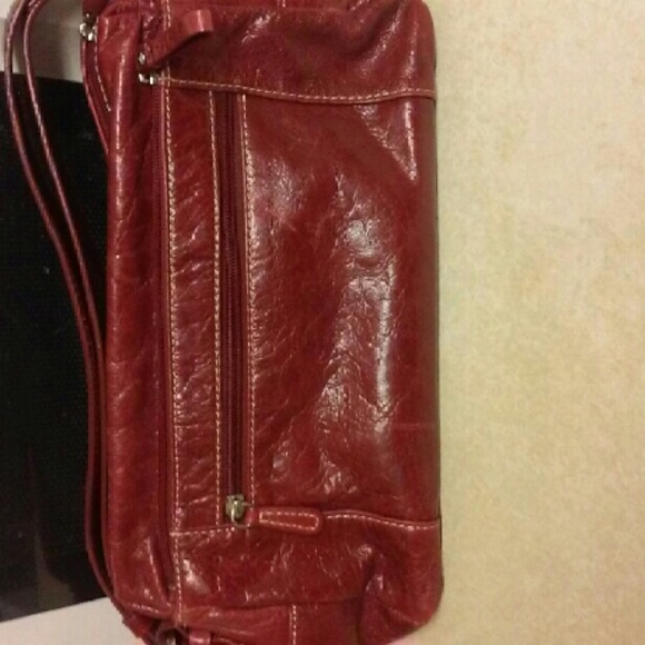 GORGEOUS RED GIANI BERINI BAG