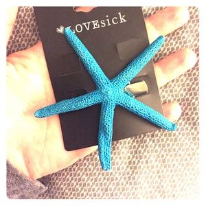 Starfish hair pin!