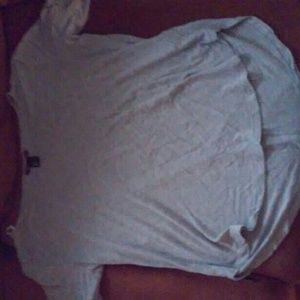 NEVER WORN H&M GRAY SHIRT.