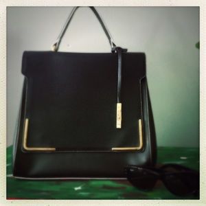 Sophisticated Black Italian Purse. J.Kennedy style