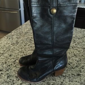 Coach Knee high leather boots