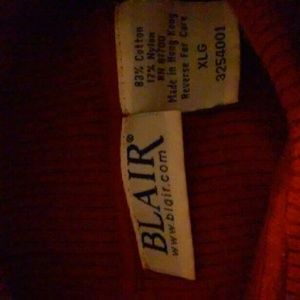 BRAND NEW XL RED BLAIR TURTLENECK.
