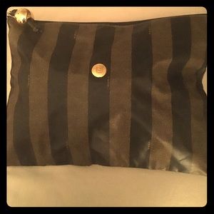 Authentic FENDI Pequin Cosmetic clutch
