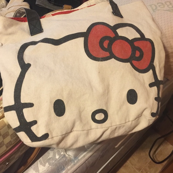 Hello kitty tote bag