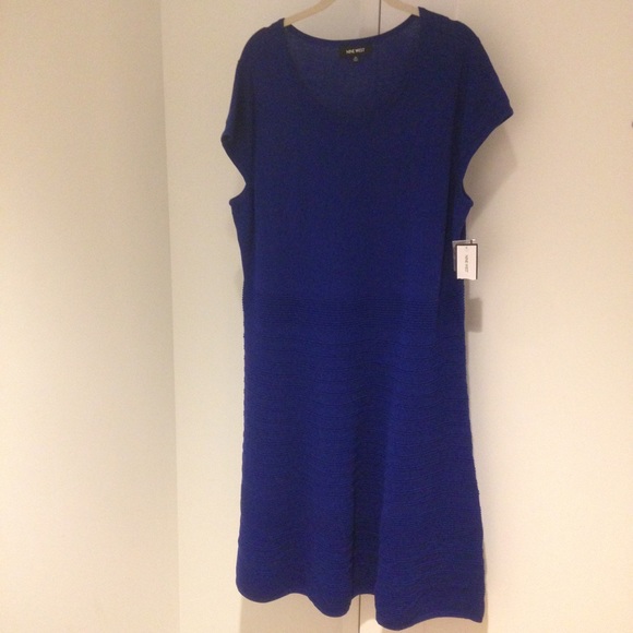 Nine West Dresses & Skirts - HOST PICK! NWOT Blue dress