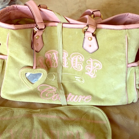 Auth Juicy Couture Diaper bag - slightly used