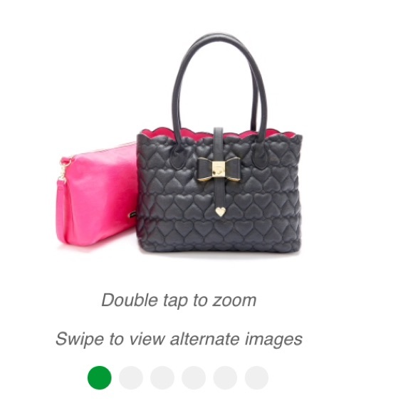 ISO Betsey Johnson scalloped tote