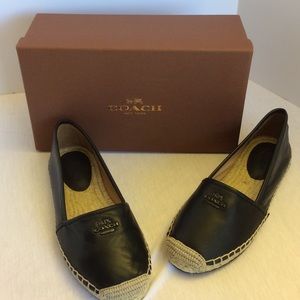 Lamb skin Coach Espadrilles