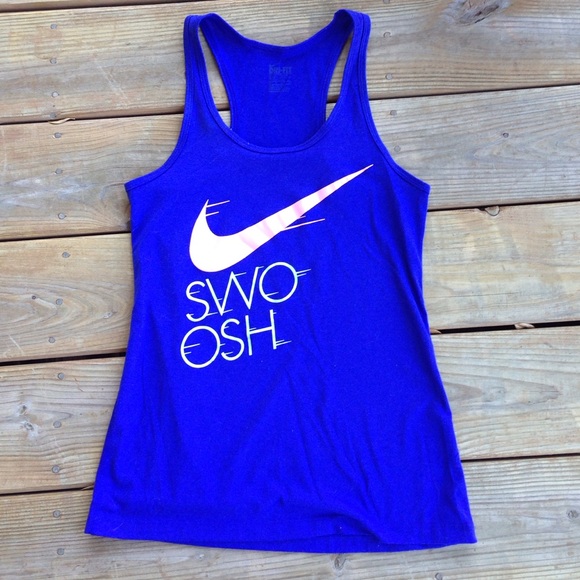 Purple Nike tank top