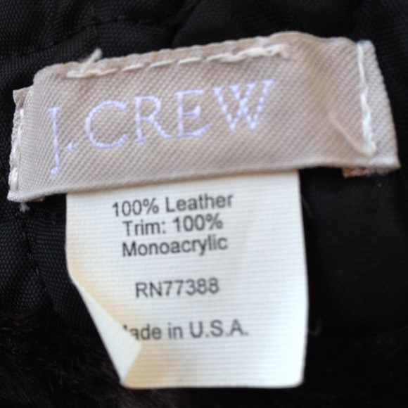 Incredibly warm boho J Crew VTG suede trapper hat - Picture 3 of 6