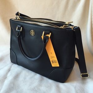 Tory Burch 'Robinson' Large Double Zip Tote