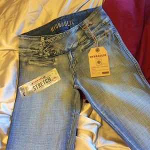 🎀 super cute hydraulic jeans