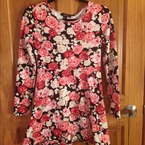 Long Sleeve Skater Dress